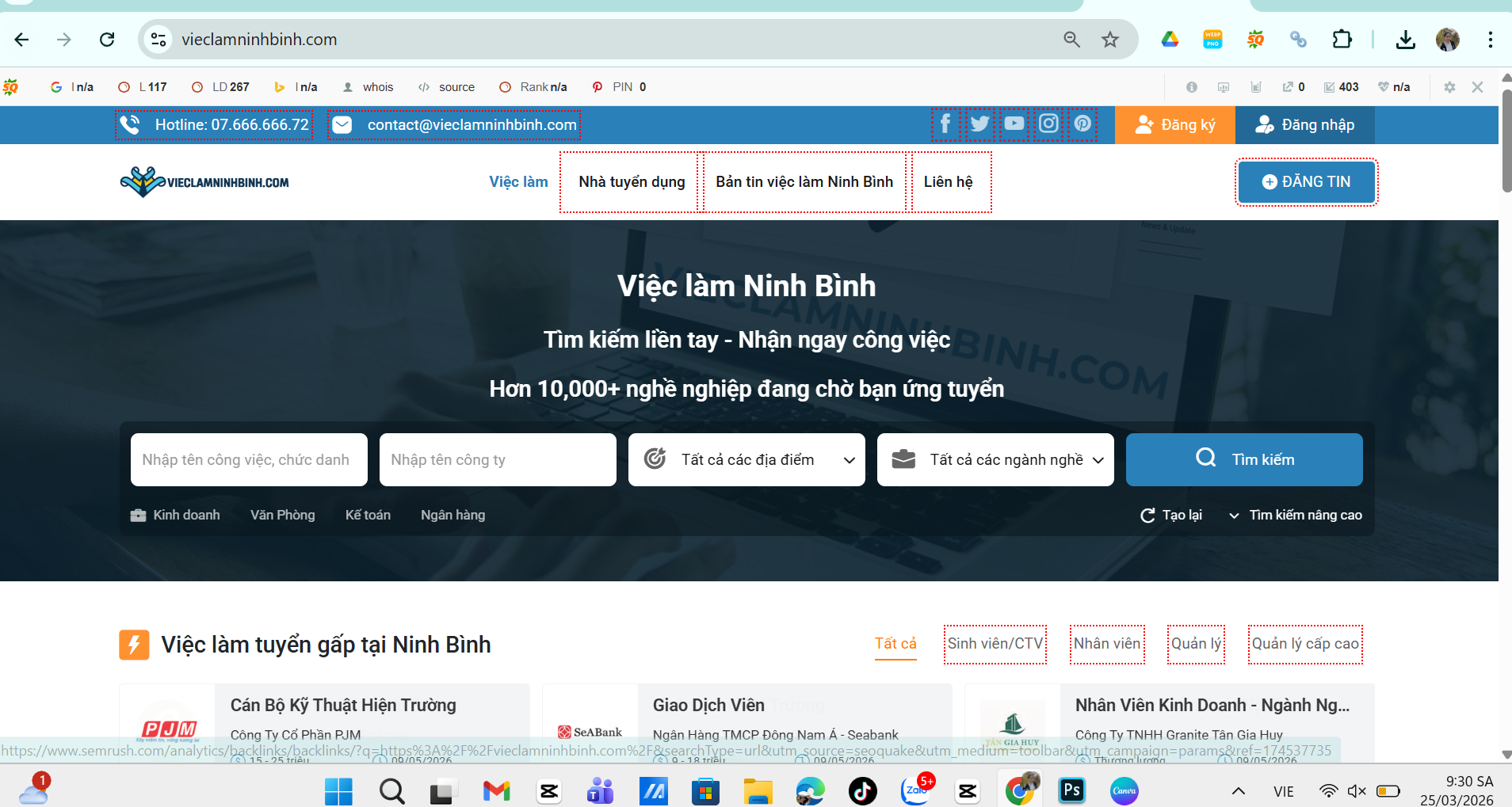 Tìm việc làm Hàng hải/ Hàng không Ninh Bình  tại Vieclamninhbinh.com